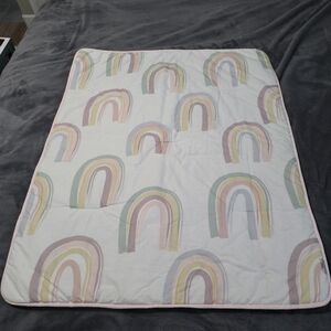 Trend Lab Painted Rainbow Crib Bedding Set